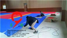 柳州巡警支队悬浮拼装地板案例