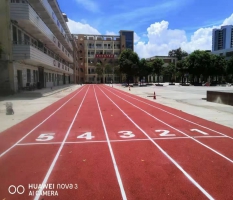 防城港公车镇中学小EPDM跑道