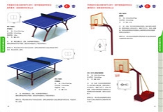 乒乓球台、篮球架