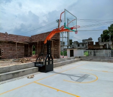 仿液压大箱篮球架